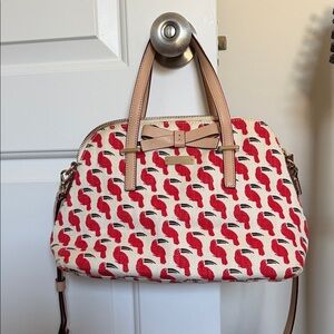 Red Toucan Kate Spade Satchel